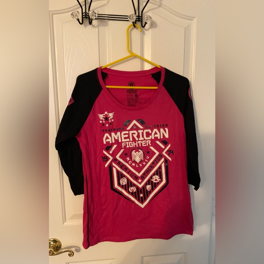 AMERICAN FIGHTER WOMANS SHIRT